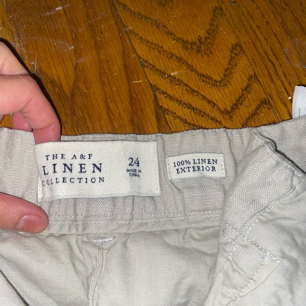 Linen work pants - brand new